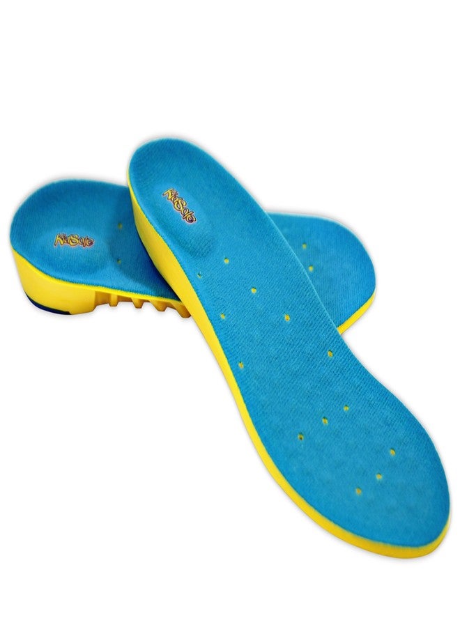 KidSole Children's Athletic Memory Foam Insoles for Arch Support and Comfort for Active Children ((24 CM) Kids Size 2-6) - Image 4