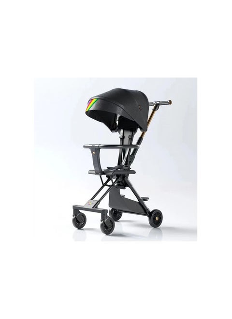 Lightweight Baby Stroller for Airport Travel Adjustable Handles Compact One Hand Foldable Pocket Stroller Cart Design Overhead Airplane Bins and Car Trunk Storage Reversible Backrest Perfect for Walking and Shopping for Toddlers