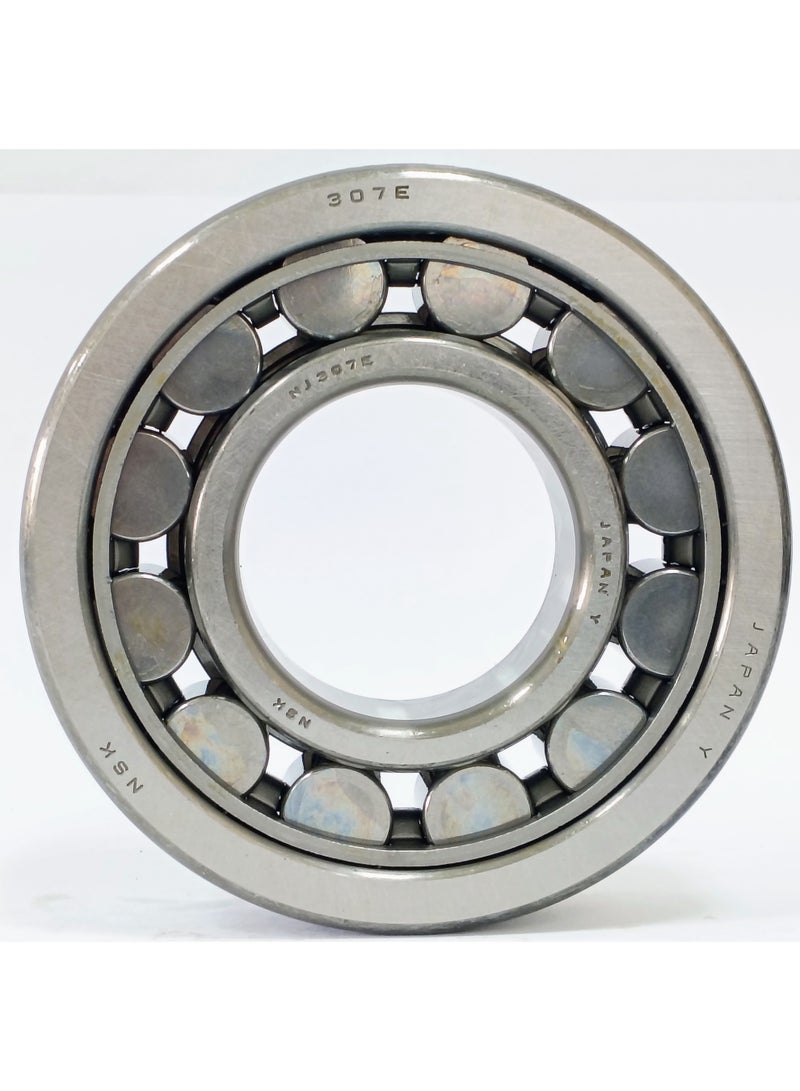 NSK ORIGINAL NSK NJ 307 EW Cylindrical Roller Bearing - 300 Series Medium Load - High Load Capacity - 35x80x21mm - Genuine Made in Japan - Image 1