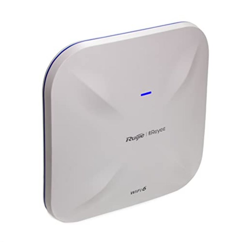 شبكة Wi-Fi خارجية 6 AP، بلاستيك ABS، أسود، راديو مزدوج النطاق AX1800 مع هوائي داخلي وضمان لمدة 3 سنوات - Image 1