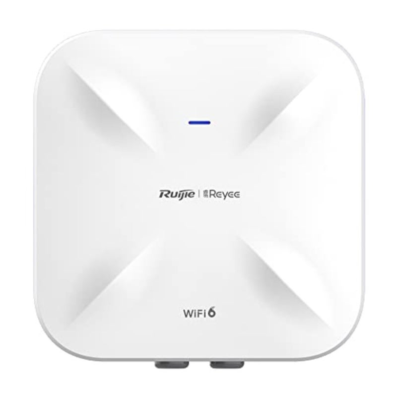شبكة Wi-Fi خارجية 6 AP، بلاستيك ABS، أسود، راديو مزدوج النطاق AX1800 مع هوائي داخلي وضمان لمدة 3 سنوات - Image 2