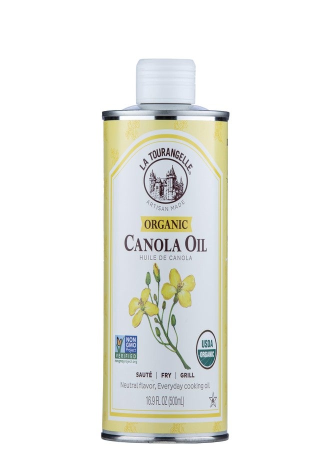La Tourangelle Organic Canola Oil, Expeller-Pressed Non-GMO, 16.9 fl oz - Image 1