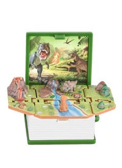 Y&D 3D children's puzzle toy dinosaur world folding toy 