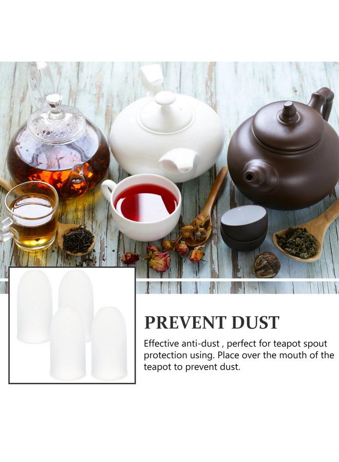 Cabilock Ar Accessories 4Pcs Spout Protectors Silicone Coffeepot Tea Pot Spout Cover Dripproof And Leakproof Drip Catchers Teapot - Image 5