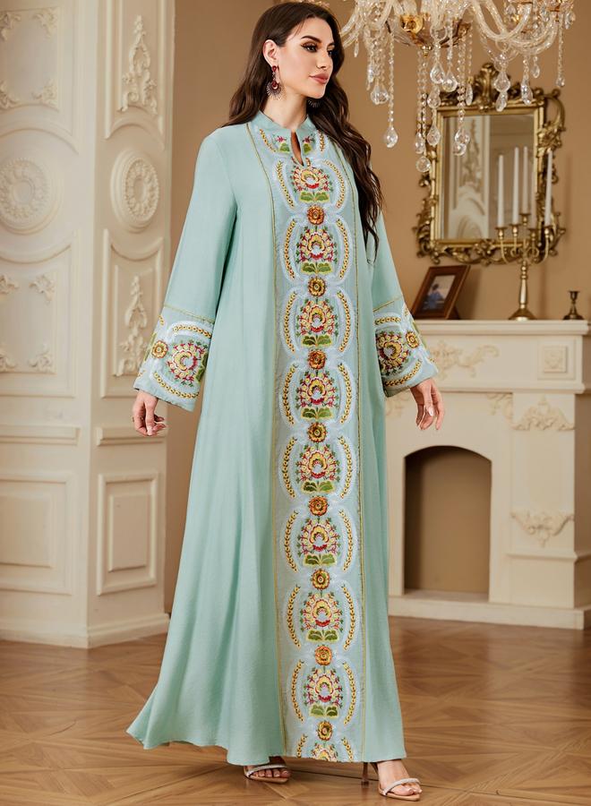 تايك تو جلابية بأكمام طويلة وتفاصيل مزينة - Image 5