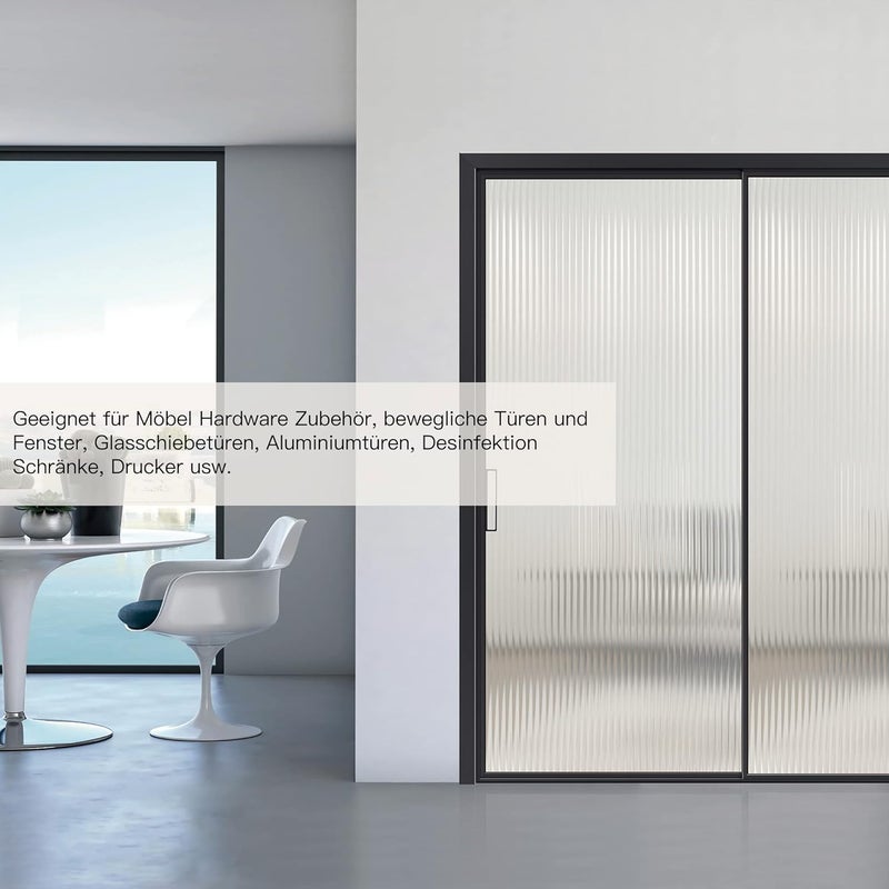 CNBTR 4PCS U Type Groove Plastic Guide Bearing Pulley Wheel 34mm Outer Diameter 8mm Shaft Hole for Max-Load 79kg, Sliding Door Window Roller, Office Equipment Roller - Image 4