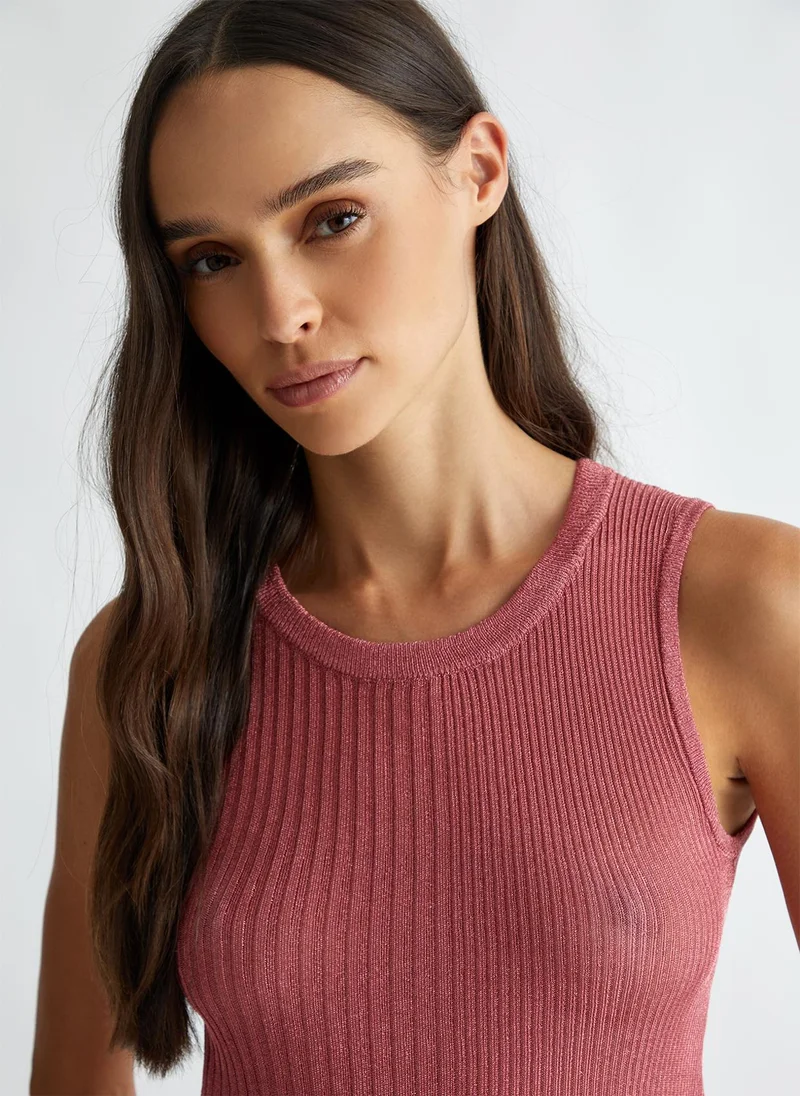 Liu Jo Lurex® knit top