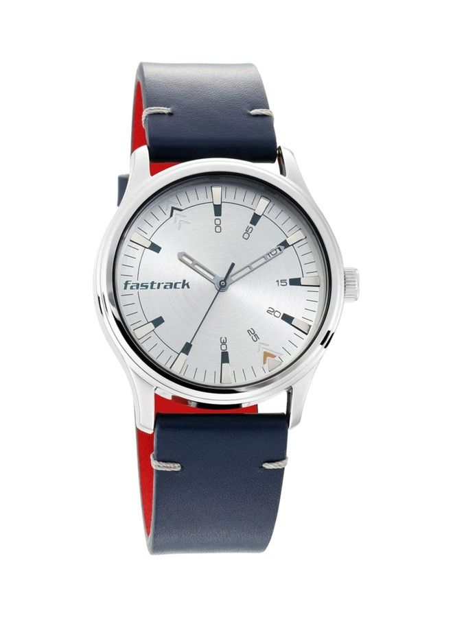 fastrack Men Leather Strap Watch   3236SL01 - Image 1
