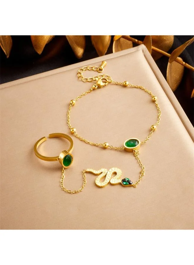 Rovaux Emma Hand Chain Bracelet