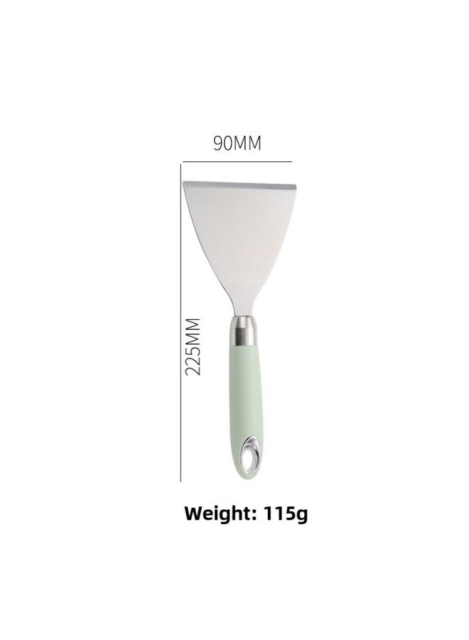 Stainless Steel Pancake Shovel Pancake Fruit Tool Scraper Cooking Pancake Press Teppanyaki Fried Egg Pancake Shovel-Specifications:ins Ritz Triangle Cooking Shovel-Trumpet - Image 1