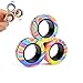 Cevioce Easter Basket Stuffers for Teens Boys Girls 3Pcs Magnetic Rings Fidget Toy Set ADHD Anxiety Magnetic Fidget Toys Adults Fidget Spinner Rings for Relief Easter Gifts for Kids 8 Year Old C - Image 2