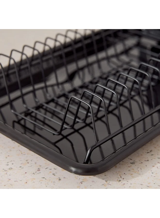 Home Box Daisy Dish Rack with Holder 35 x 13 x 23 cm