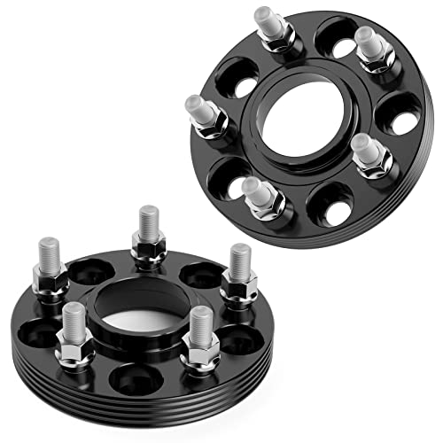KSP PERFORMANCE KSP 20mm Wheel Spacers for Tesla Model 3/Y, 5x114.3 Wheel Spacer for 2017+ Tesla Model 3 | 2020+ Tesla Model Y, 5x4.5 Hubcentric Spacers 64.1mm Hub Bore with M14x1.5 Studs, 6061-T6 Aluminum 2PCS - Image 1