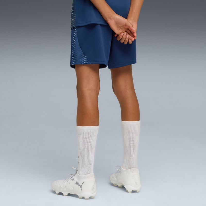 PUMA individualFINAL Unisex Blue Football Shorts Youth - Image 2