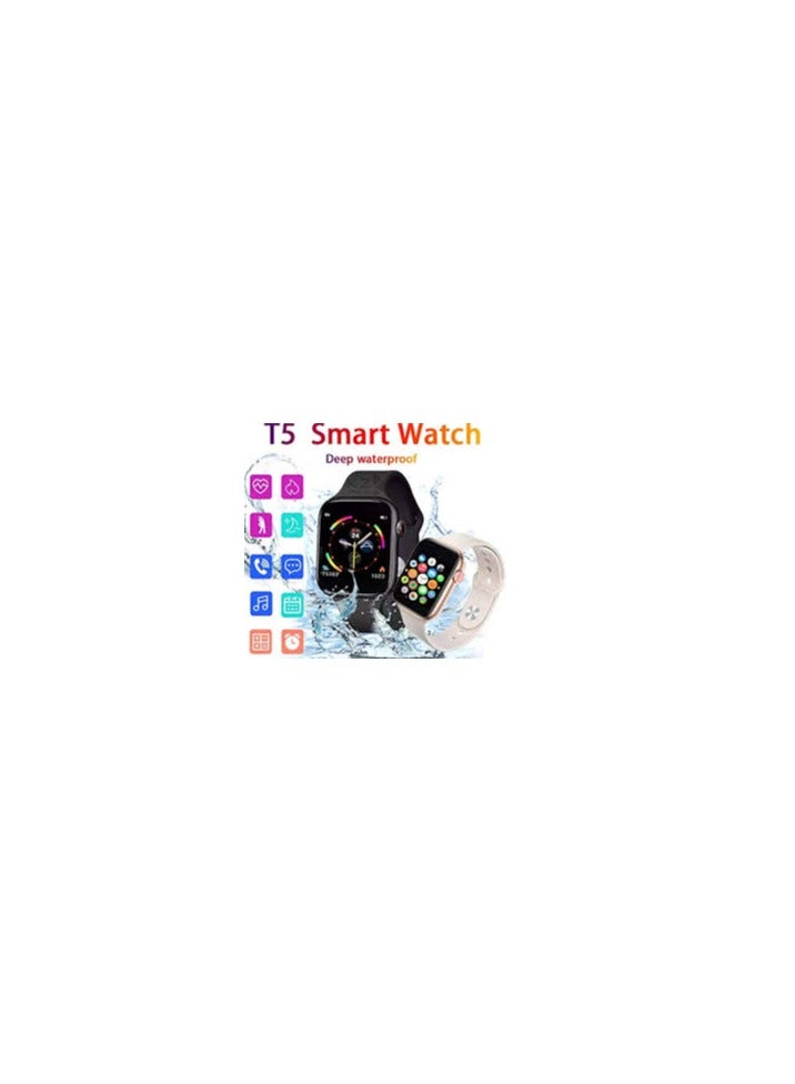 Smart Watch T5S In Black With Fitness Tracking  - Image 4