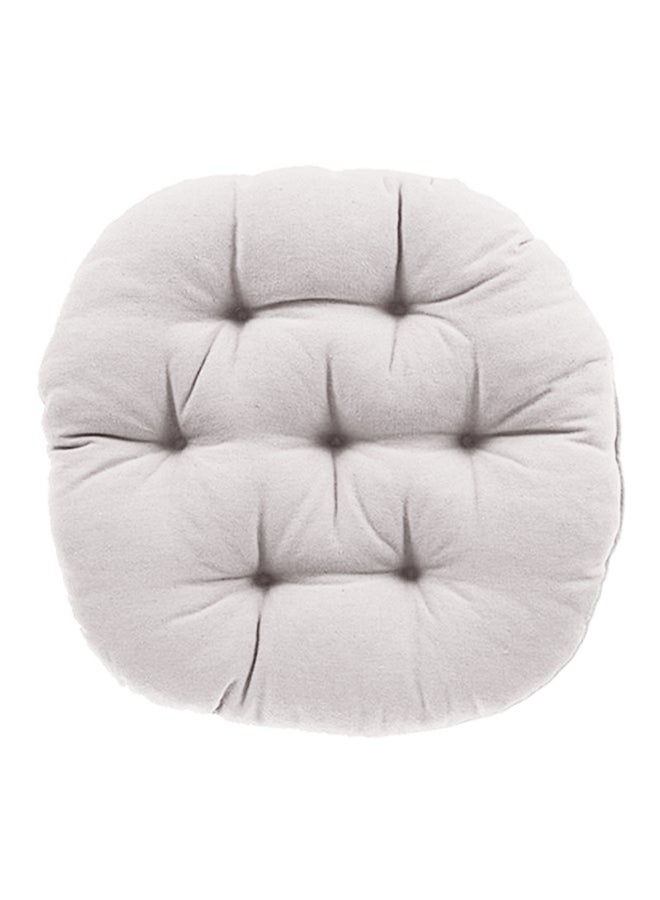 House One Square Soft Velvet Decorative Cushion Attractive Colors - White  - Image 1