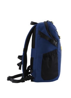 NATIONAL GEOGRAPHIC حقيبة ظهر للكمبيوتر National Geographic Explorer III RPET باللون الأزرق الملكي للرجال والنساء، حقيبة كمبيوتر محمول مبطنة متينة مقاومة للماء للسفر غير الرسمي في الهواء الطلق والمدرسة والمكتب  - Image 4