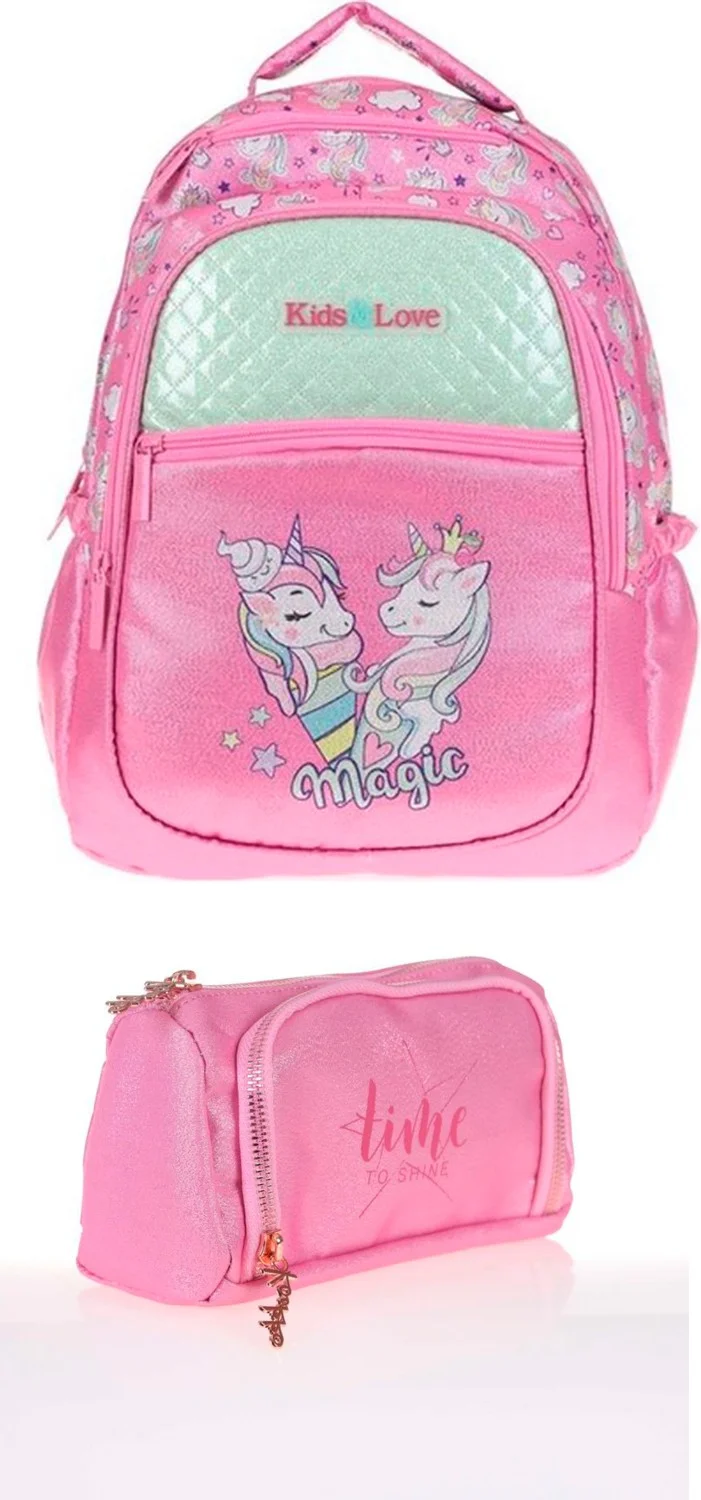 كاوكو Kids&love School Bag Pencil Case Set of 2