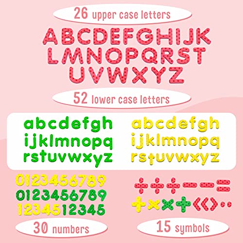 SpriteGru 123 Magnetic Foam Letters and Numbers Alphabet Magnet Educational Toy for Preschooler - Image 5