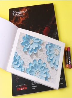 Giorgione A4 Oil Pastel Paper Pad – 20 Sheets, Textured Surface for Crayon & Doodle Art  - Image 4