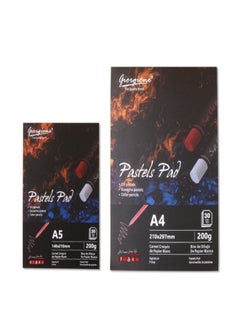 Giorgione A4 Oil Pastel Paper Pad – 20 Sheets, Textured Surface for Crayon & Doodle Art  - Image 5