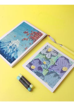 Giorgione A4 Oil Pastel Paper Pad – 20 Sheets, Textured Surface for Crayon & Doodle Art  - Image 2