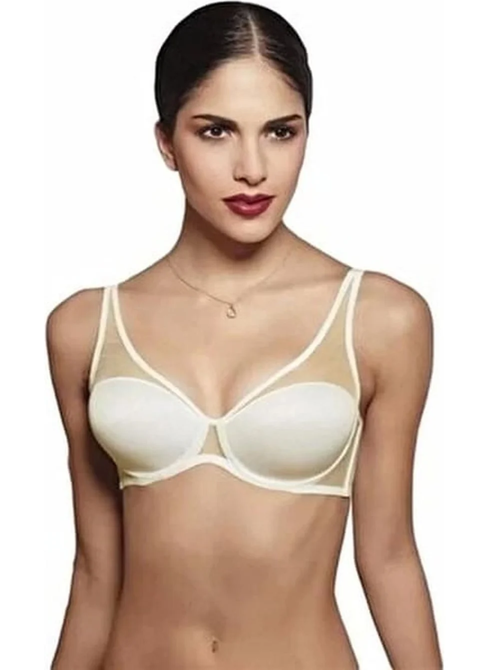 نورتيكس 1010 Women's Comfortable Unsupported Bra-Ecru