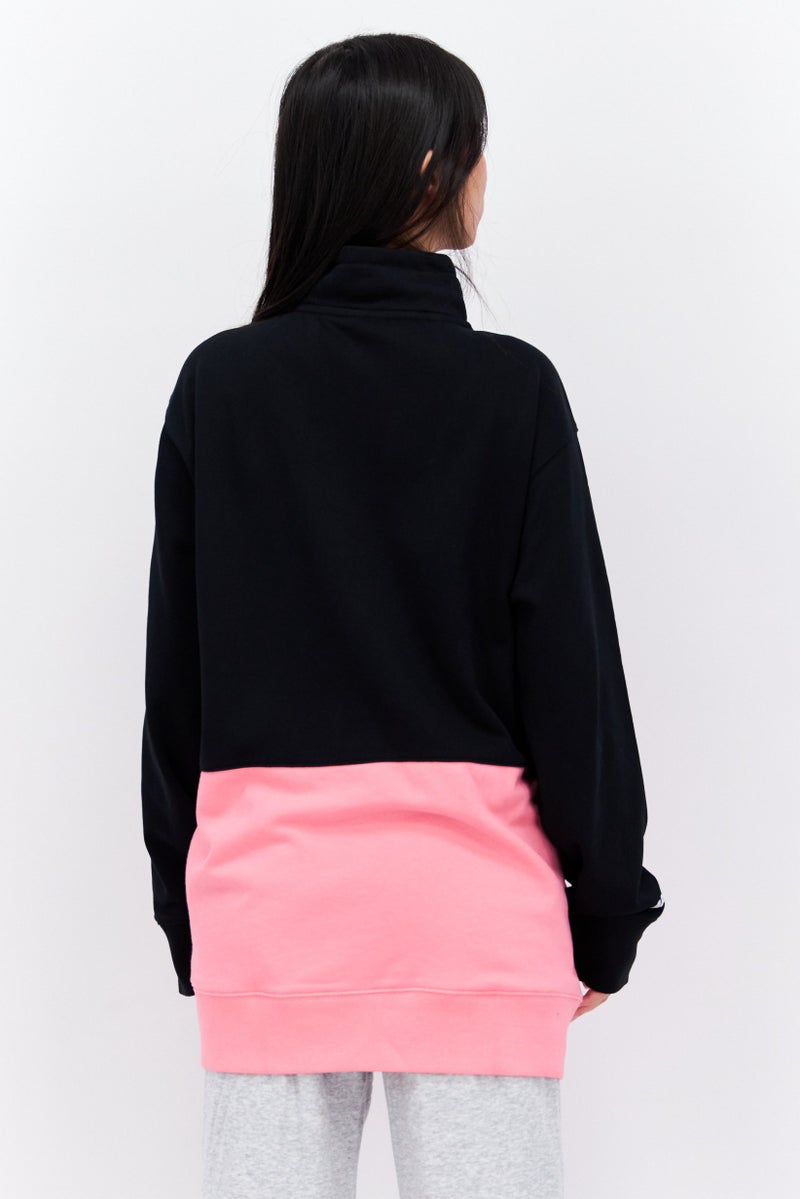 Aape By A Bathing Ape Women Sportswear Fit Training Jacket, Black Combo - Image 3