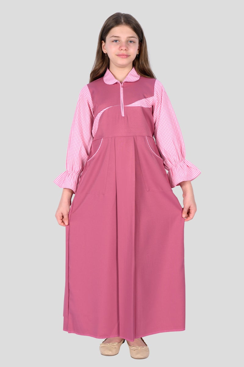 Kenzi Kuwaiti pink school uniform - Image 1