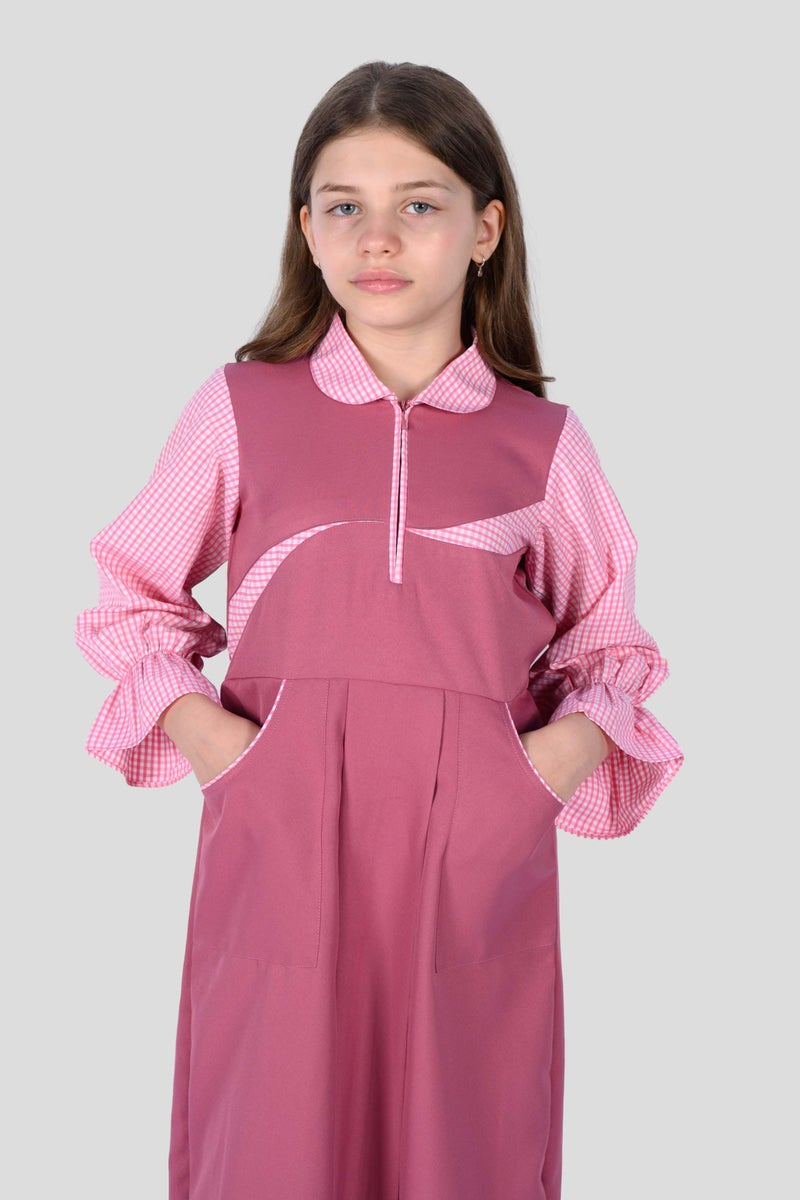 Kenzi Kuwaiti pink school uniform - Image 2