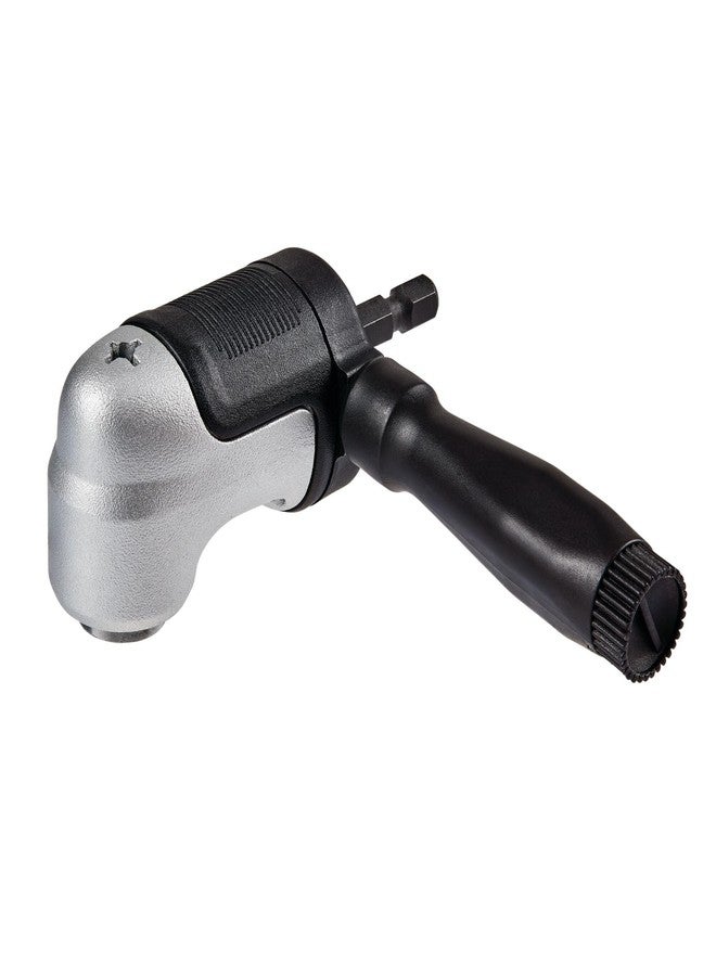 DEWALT FLEXTORQ Right Angle Drill Attachment, 4-in-1 System, 12-Inch Compact, Straight Flexible Shaft 90 Degree Drill Adapter (DWAMRASETFT) - Image 3