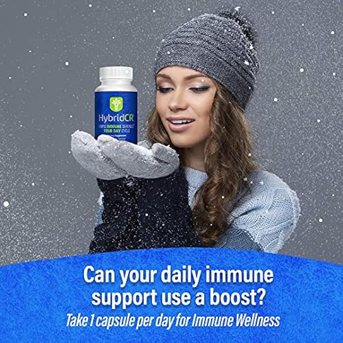 HybridCR Rapid Immunity Supplement | Zinc, Echinacea, Andrographis, Ginseng, Selenium, Gluten-Free & Non-GMO | 5-in-1 Immune Support Supplement | Pharmacist Formulated 1 Month Supply (30 Veggie Caps) - Image 4