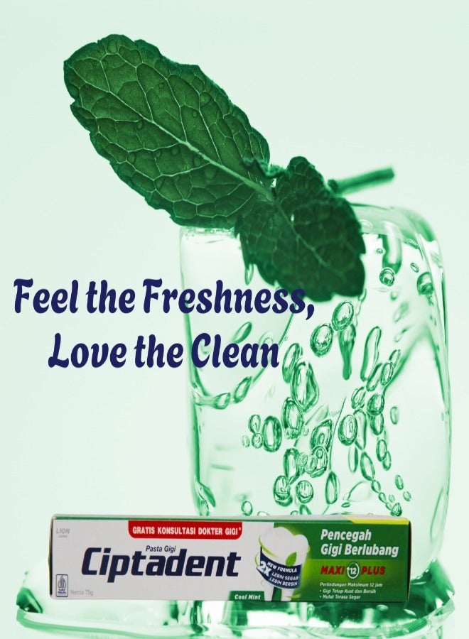 Ciptadent Tooth Paste 75g  Cool Mint|A Cool Clean|Every Time You Brush. - Image 5