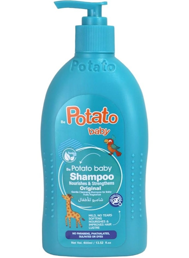 be Potato Baby Shampoo Nourishes & Strengthens Parapen Free With Original-400ml - Image 1