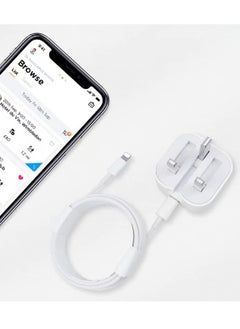 Generic Original 20W USB-C Power Adapter with lightining cable For iPhone  - Image 2