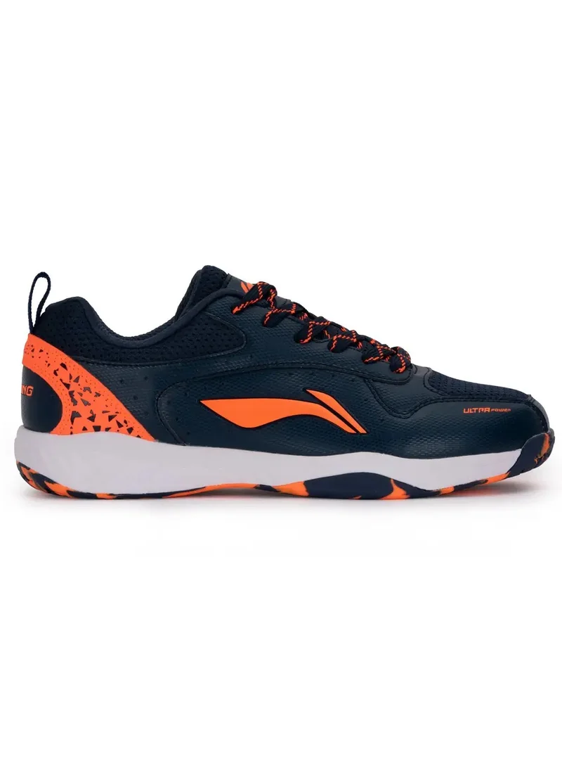 Li-Ning Li-Ning Ultra Power Non Marking Badminton Shoes (Navy/Orange ; EUR 35)