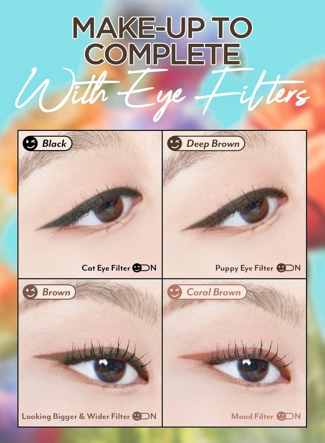 I'M MEME Filter On Gel Liner | Waterproof Liquid Eyeliner | Smudge Proof | 03 Brown - Image 4
