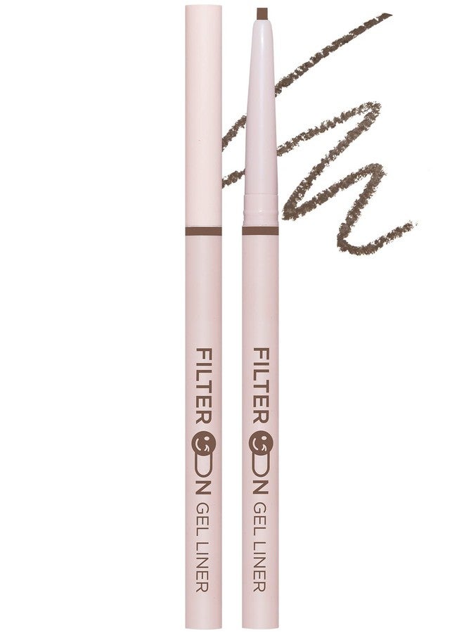 I'M MEME Filter On Gel Liner | Waterproof Liquid Eyeliner | Smudge Proof | 03 Brown - Image 1