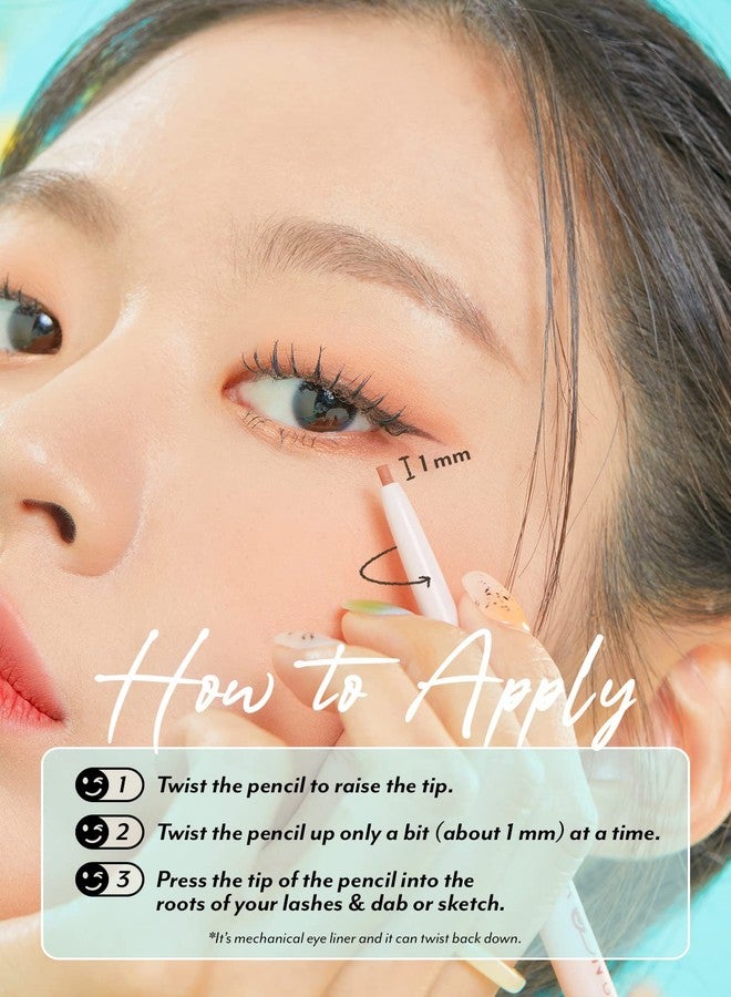 I'M MEME Filter On Gel Liner | Waterproof Liquid Eyeliner | Smudge Proof | 03 Brown - Image 5