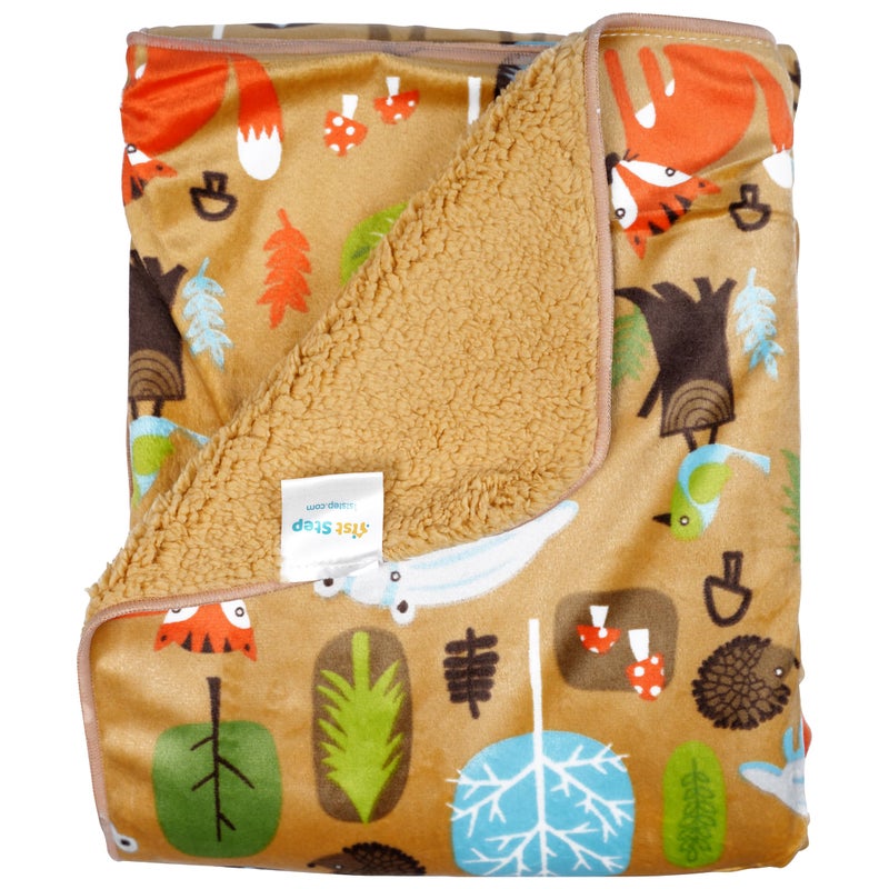 1ST STEP Printed Fleece Blanket (Tiger) - Image 4