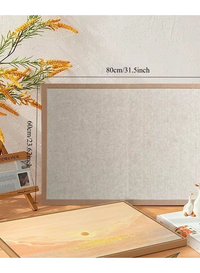 خلفية بياء حافة جمل 60 سم 80 سم بساط ألغاز قابل للطي غير قابل للانزلاق مع صينية تخزين تتسع لـ 1000 قطعة - Image 3