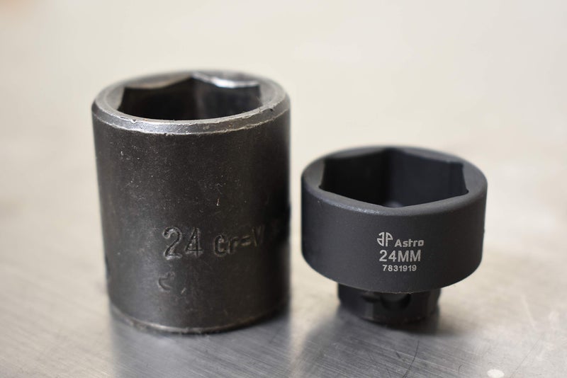 Astro Pneumatic Tool Astro Tools 78319 19pc 3/8" Drive 6-24mm Low Profile Nano Impact Socket Set - No Skips - Image 2