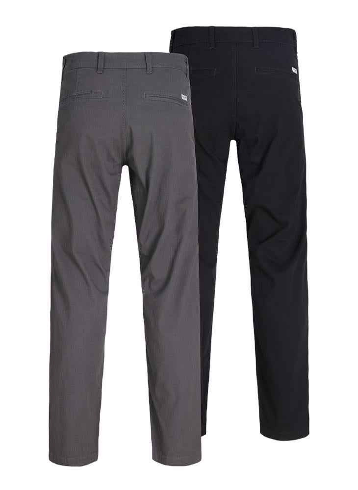 JACK & JONES 2 Pack Of Casual Chinos - Image 2
