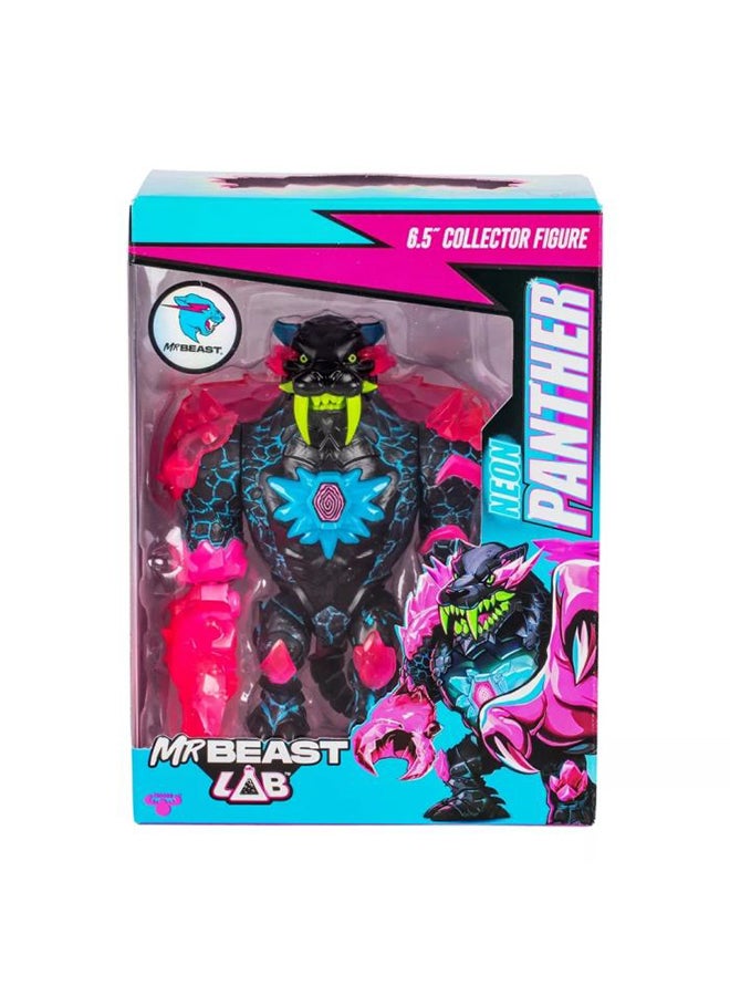 Moose Toys MRBEAST LAB W2 COLLECTOR FIGURE NEON PANTHER - Image 1