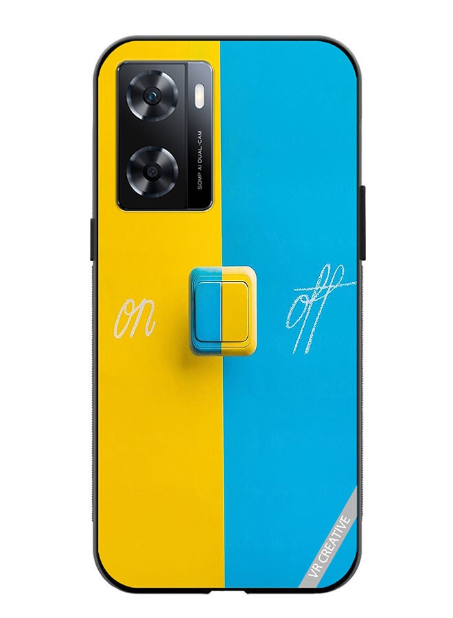 VR CREATIVE غطاء حماية لجهاز OnePlus Nord N20 SE بتصميم تشغيل وإيقاف متعدد الألوان - Image 1