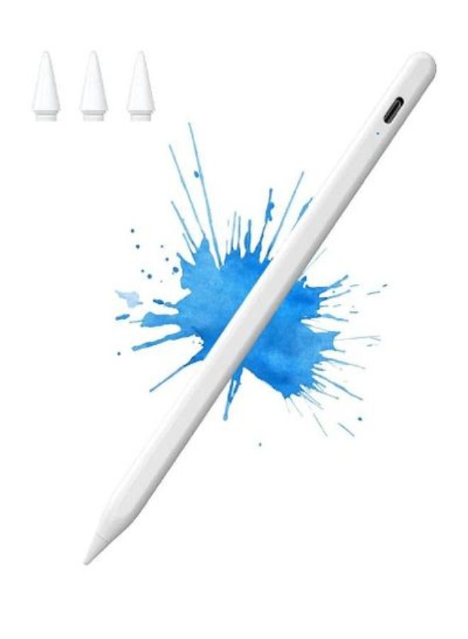 قلم ستايلس لباد مع إمالة حساسة وتصميم المغناطيسي ، قلم رصاص رقمي متوافق مع أبل آي باد - Image 1