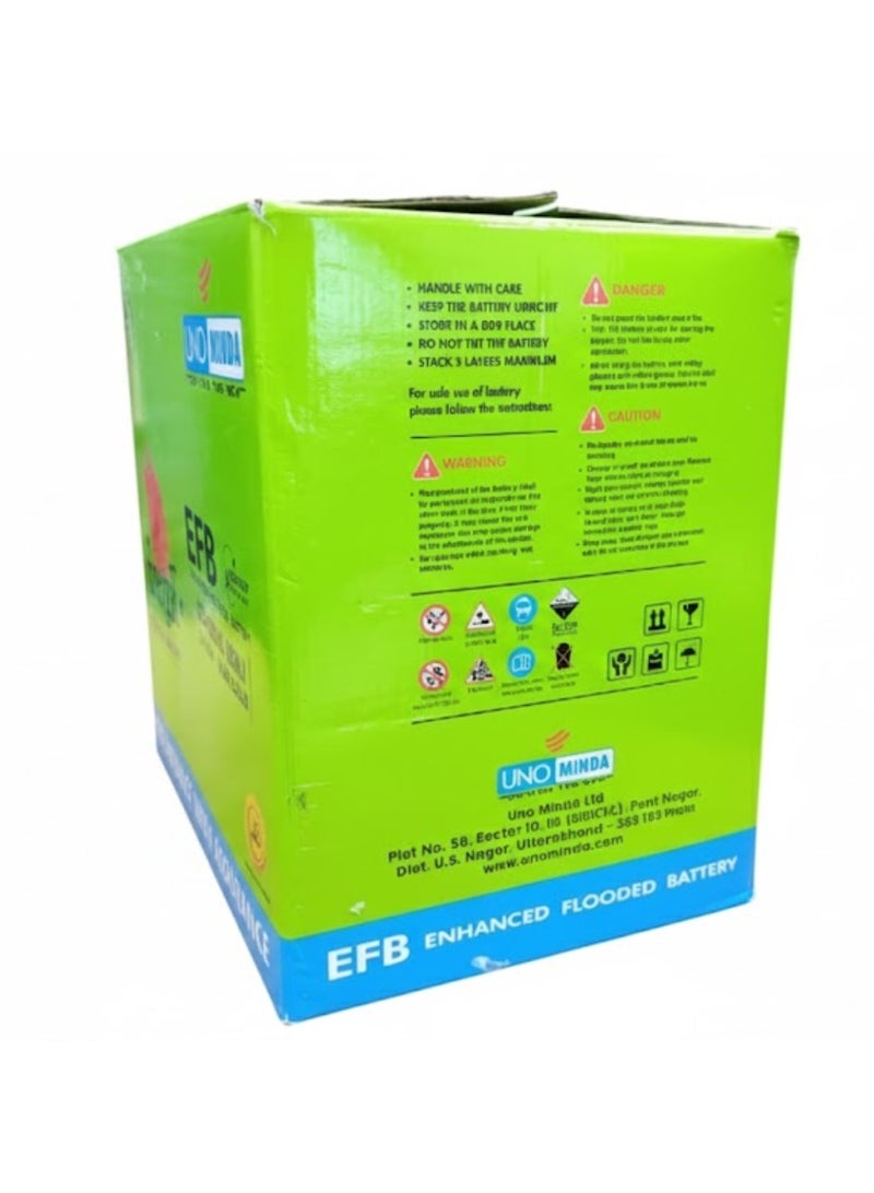 UNO MINDA EFB 48D26L (N50L) Enhanced Flooded Battery - 12V, 50Ah | Start & Stop Technology - Image 2