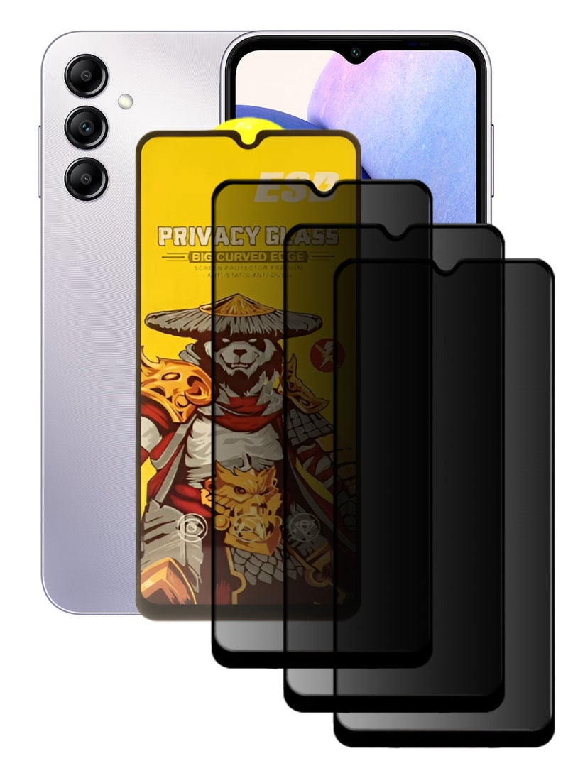 ESD 3 Pieces Tempered Dustproof Glass Screen Protector Compatible For Samsung Galaxy A14 5G - Image 1