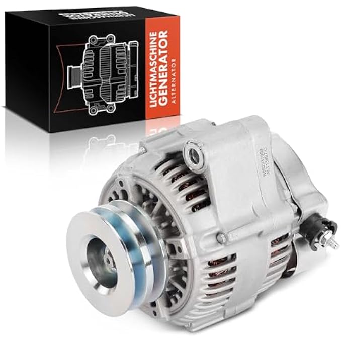 Frankberg Alternator 80A Compatible with Land Cruiser 80 J8 4.5L Petrol 1992/08-1997/12 Replace# 1012115270 - Image 1