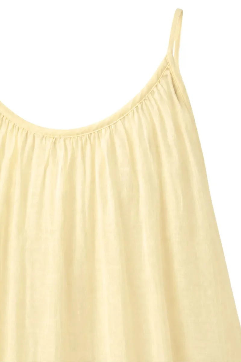 ميكسراي MIXRAY Sleeveless A-line Maxi Dress